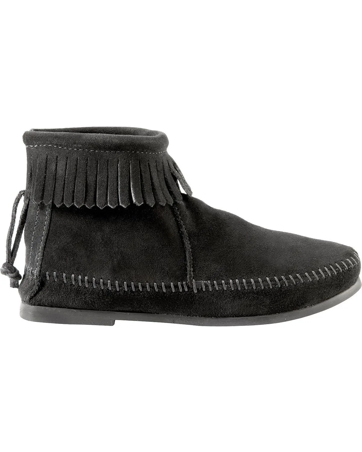 Back Zip Hardsole Boot - Women