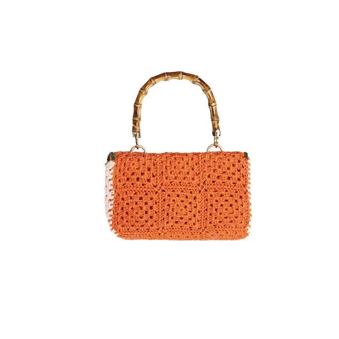 BAG NOTO WOOL CLUNCH THIN SMALL Woman Multicolor