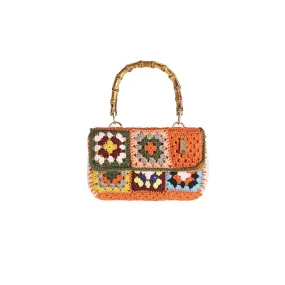 BAG NOTO WOOL CLUNCH THIN SMALL Woman Multicolor