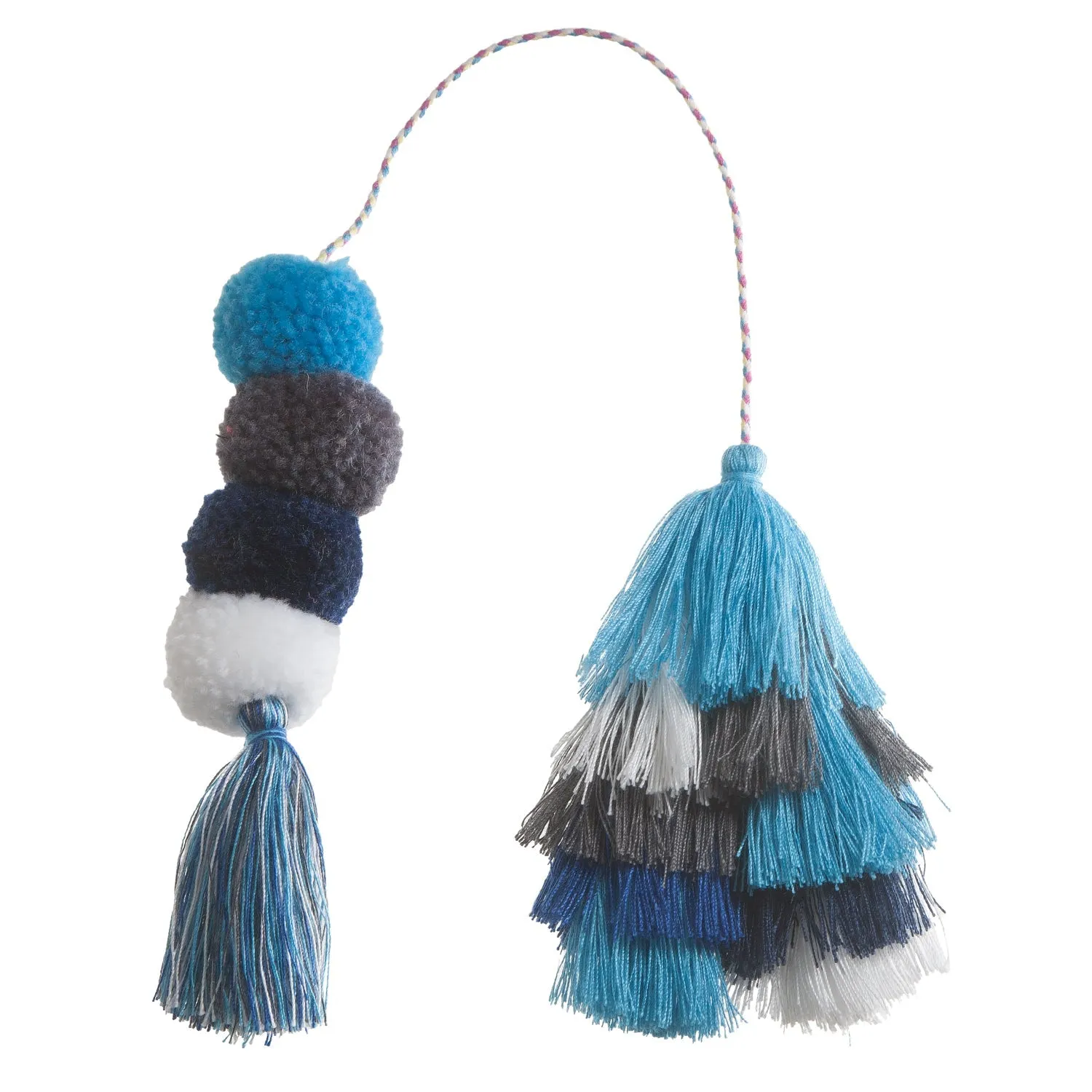 Bogg Bag Bauble - Ocean Double Tassel