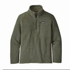 Boys' Patagonia |  Better Sweater® 1/4-Zip Fleece | Industrial Green