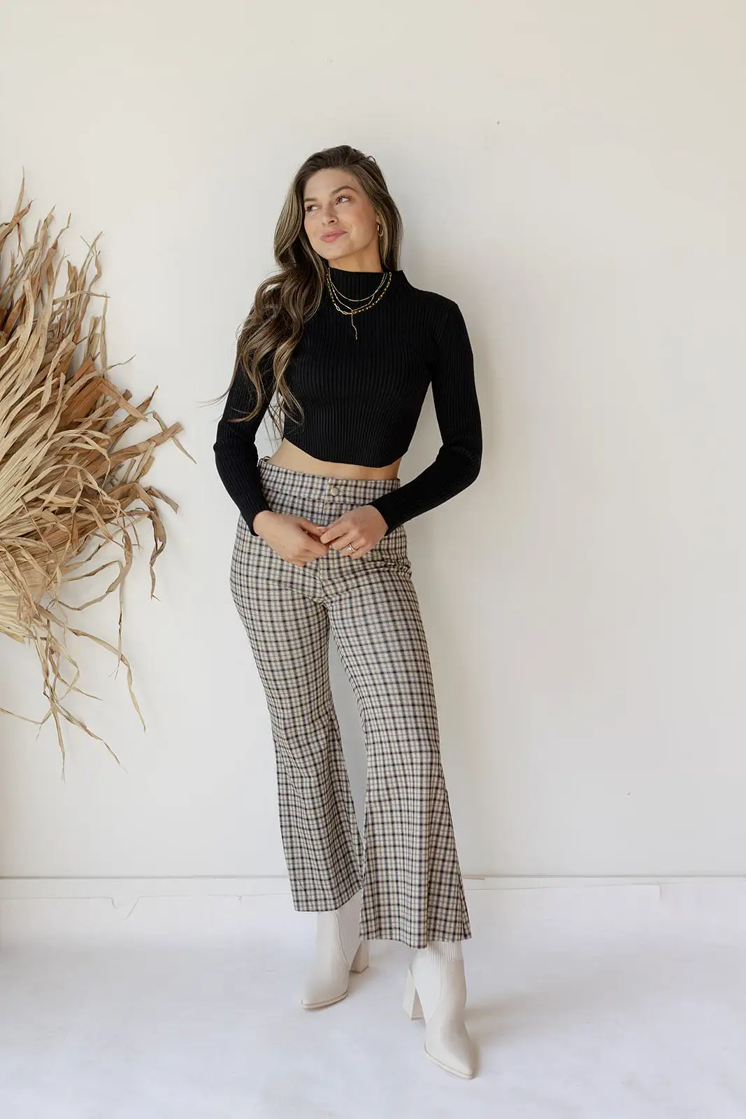 braelyn sweater crop top