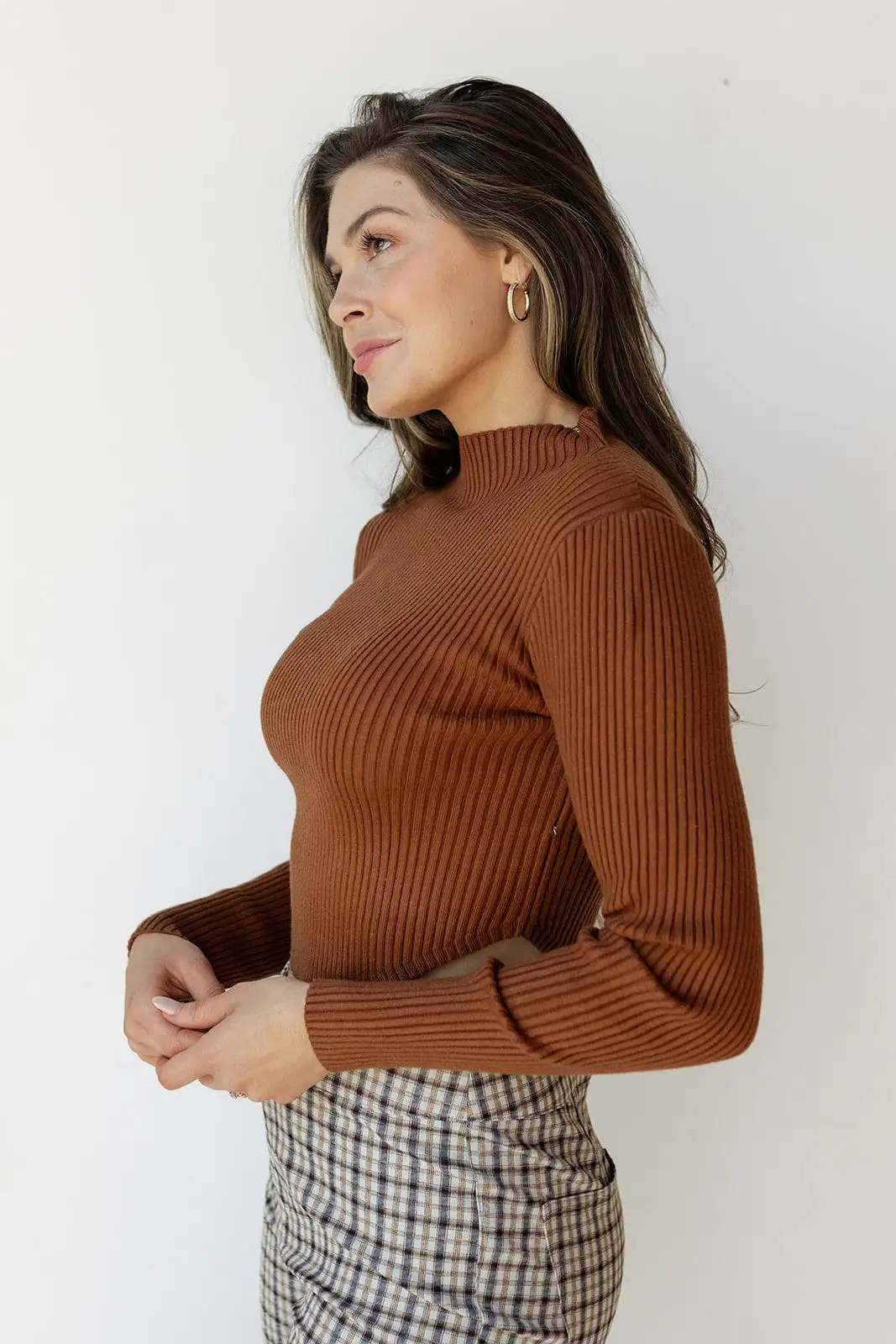 braelyn sweater crop top