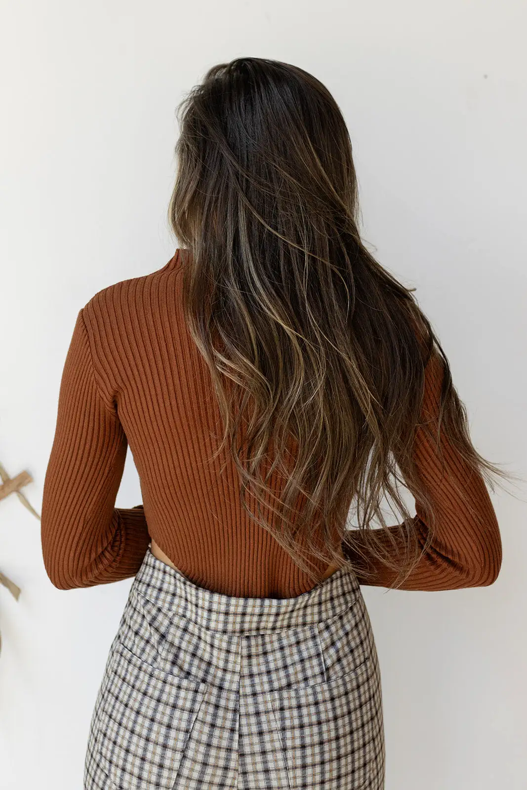 braelyn sweater crop top