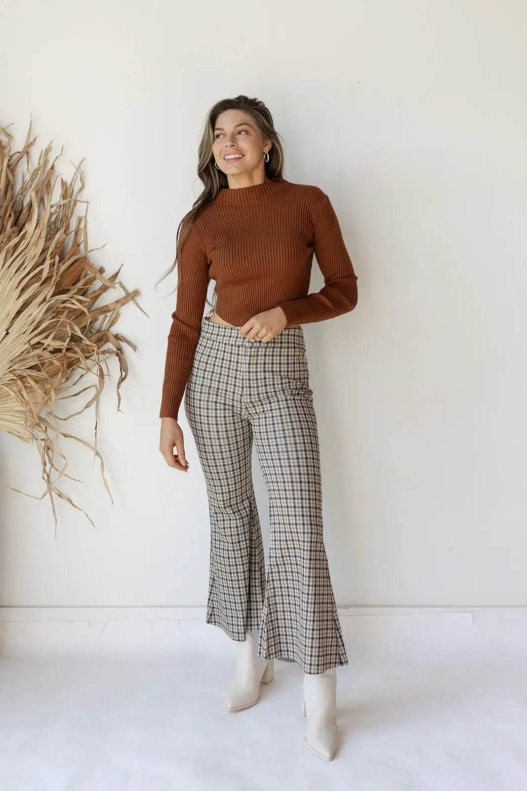 braelyn sweater crop top