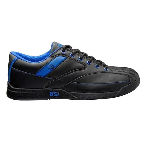 BSI #581 Mens Black/Blue Bowling Shoes