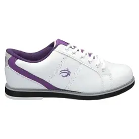 BSI Women's #460 Classic Bowling Shoes White Purple