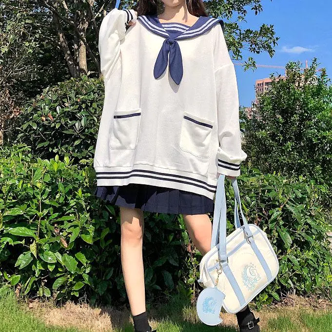 Bunny Sailor Loose Sweater SD00923