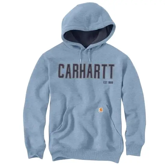 Carhartt Loose Fit Midweight Felt Logo Graphic Sweatshirt