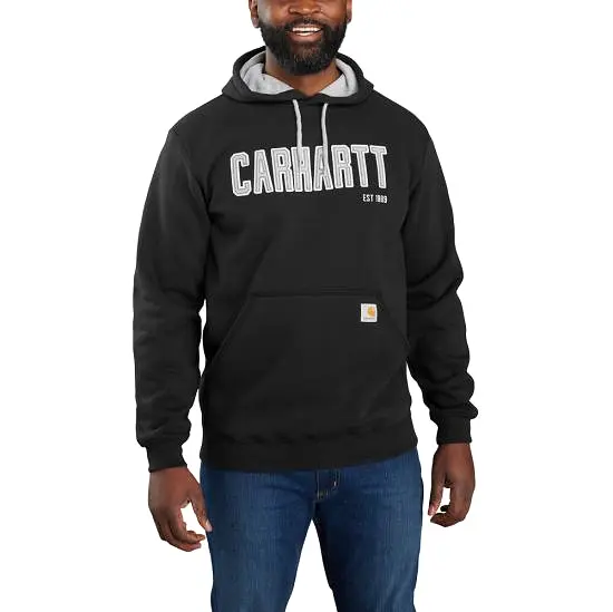 Carhartt Loose Fit Midweight Felt Logo Graphic Sweatshirt