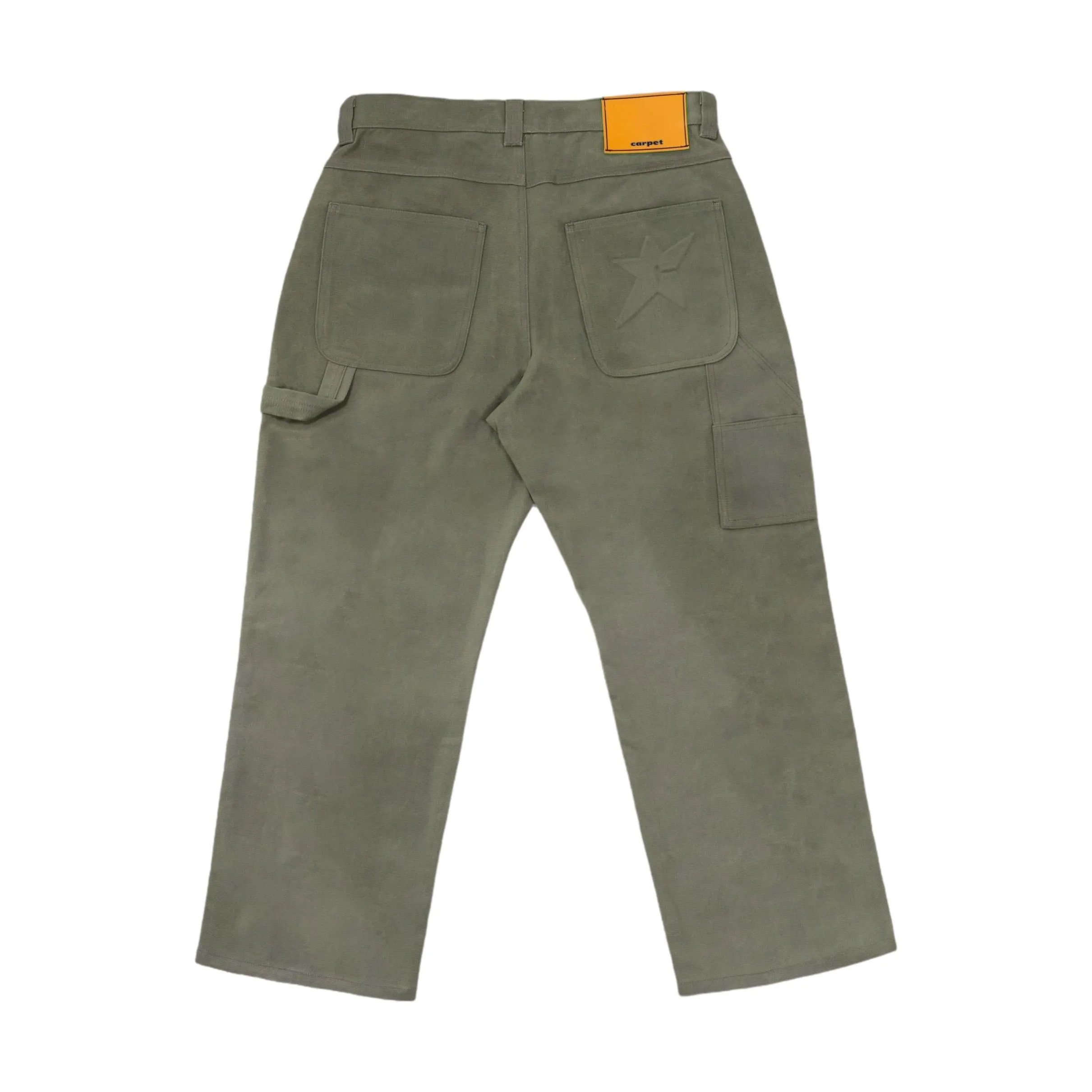 Carpet Embossed Work Jeans Sage