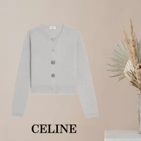 CELINE  |CELINE LOOSE HOODIE IN COTTON FLEECE