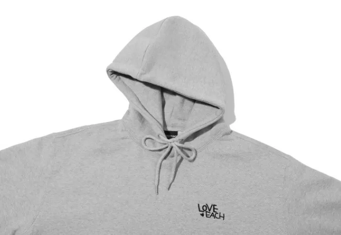 COMPAGNO  |[COMPAGNO]★Love Hoooly EMBROIDERED HOODIE