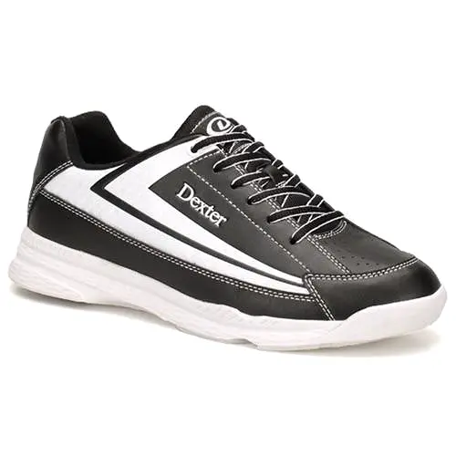 Dexter Mens Jack II Bowling Shoes Wide Black/White