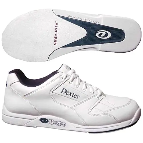 Dexter Mens Ricky II Bowling Shoes White