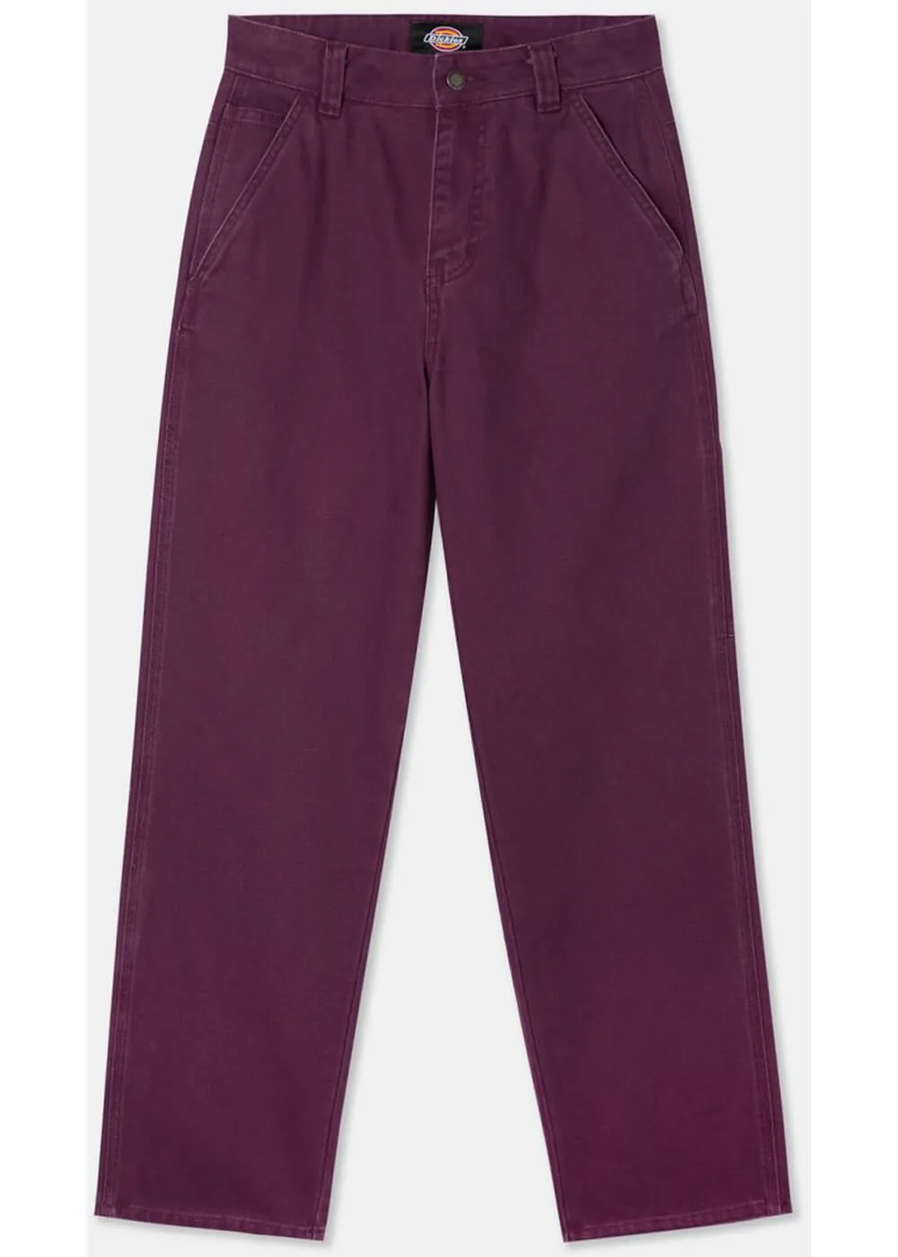 Dickies Women's Duck Canvas Pants Grape Wine