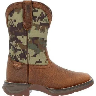 Durango Children and Youth Lil' Rebel Digi Camo Square Toe Western Boot DBT0235C DBT0235Y