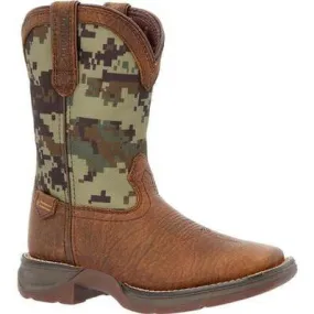 Durango Children and Youth Lil' Rebel Digi Camo Square Toe Western Boot DBT0235C DBT0235Y