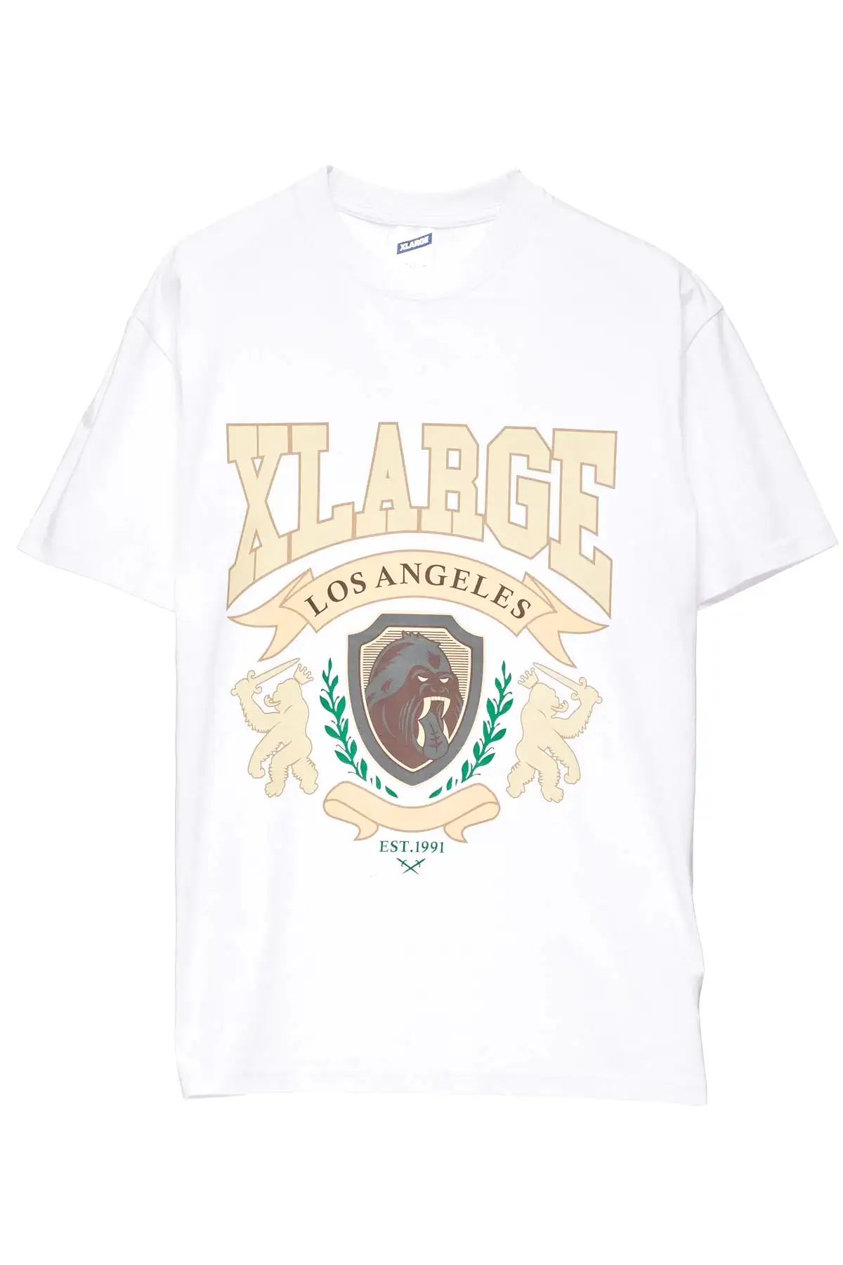 EMBLEM LOGO TEE WHITE