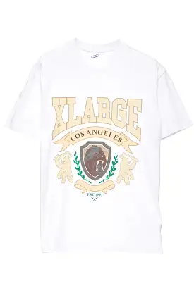 EMBLEM LOGO TEE WHITE