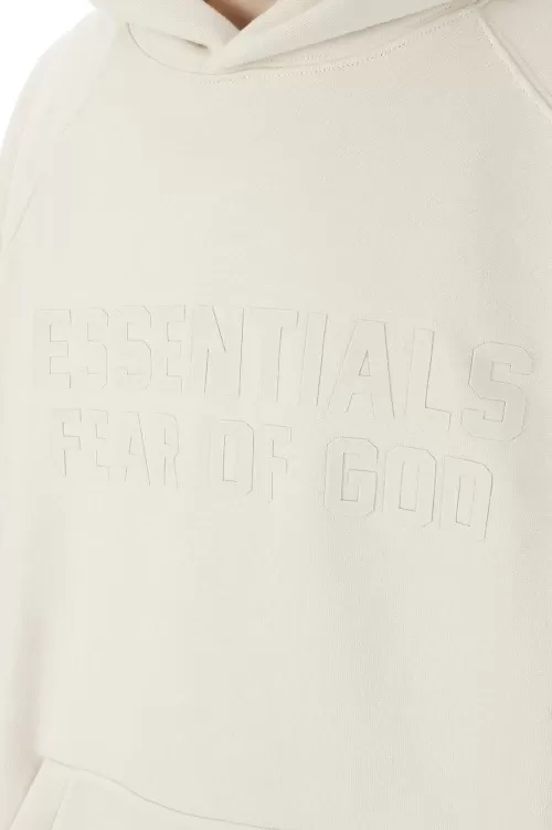 Fear of God ESSENTIALS Hoodie 'Egg Shell'