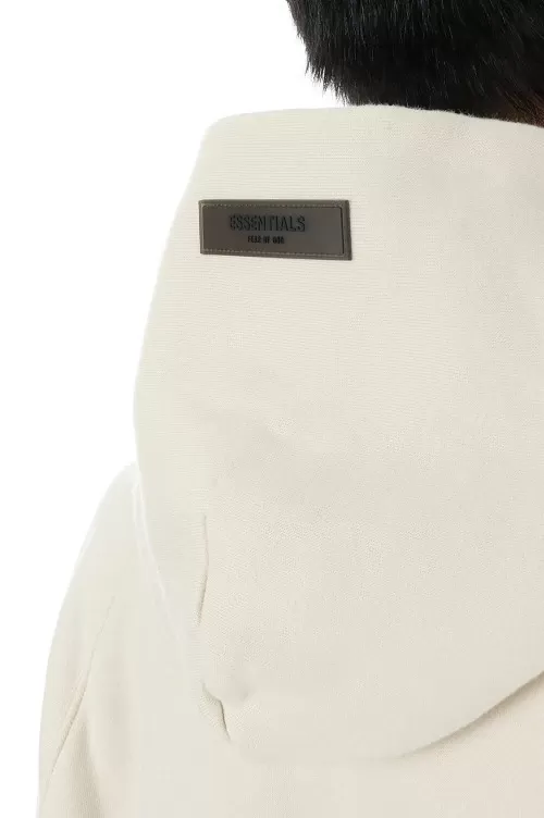 Fear of God ESSENTIALS Hoodie 'Egg Shell'