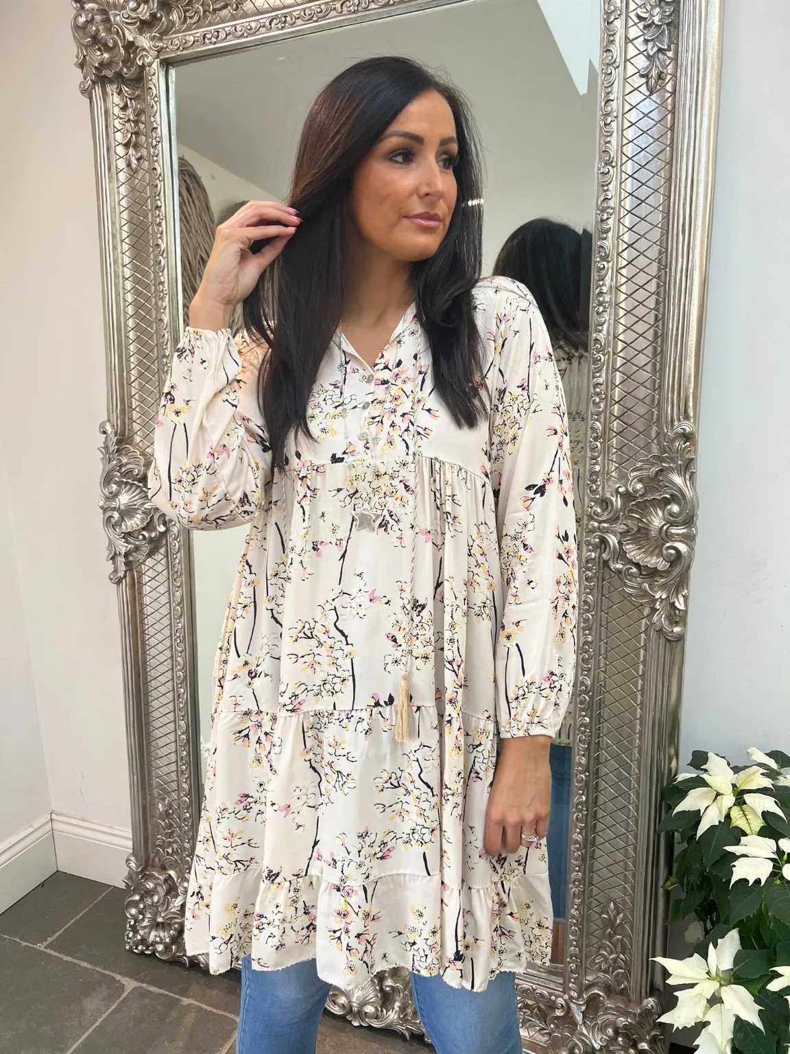 Floral Tiered Dress Gemma