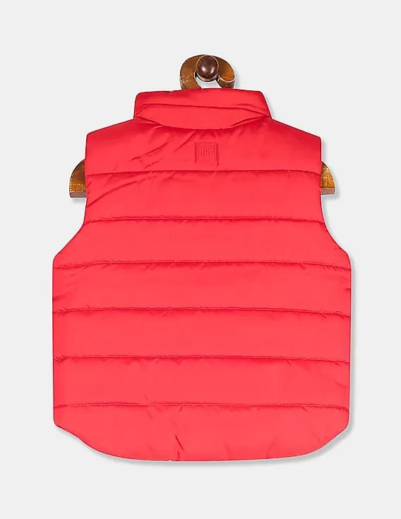 GAP Boys Red Warm Gilet Jacket