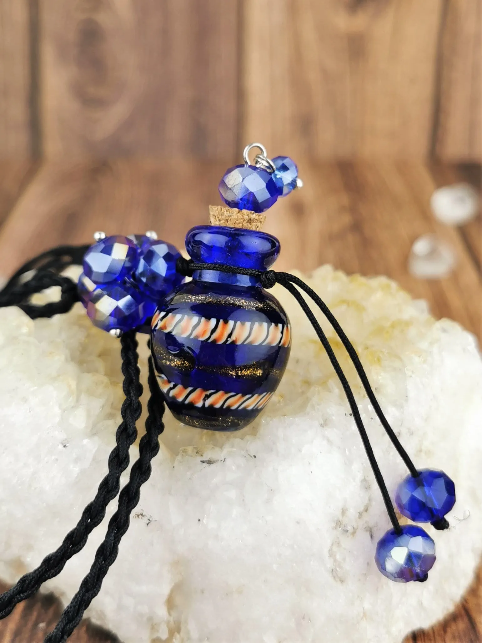 Glass Vial Necklaces, Essential Oil Holders