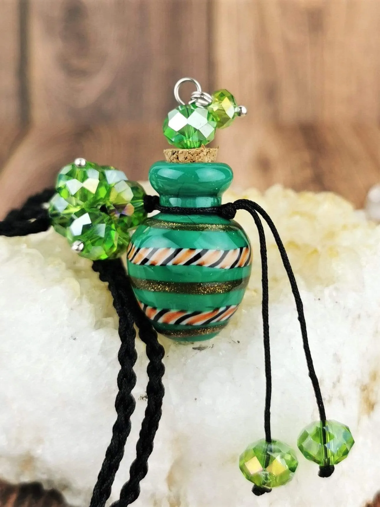 Glass Vial Necklaces, Essential Oil Holders