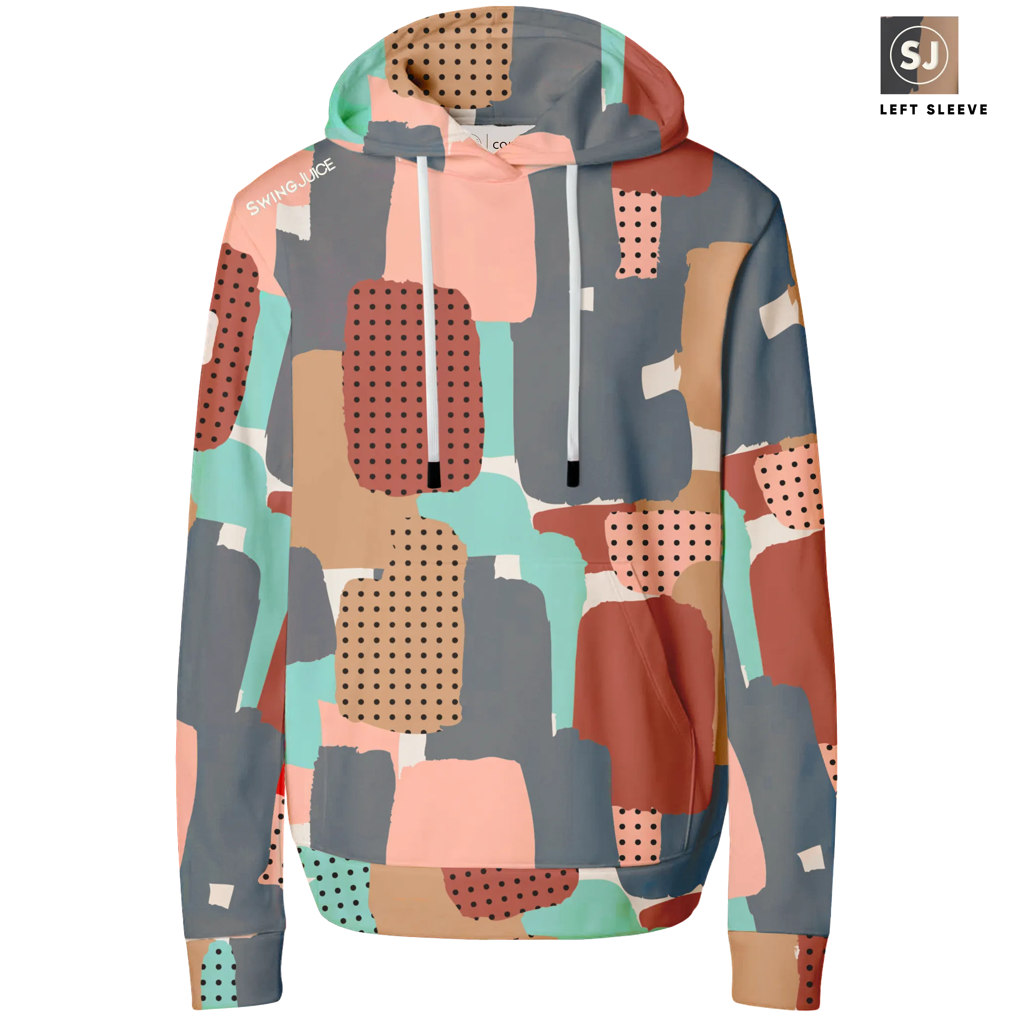 Golf Abstract Camo Men's Performance Hoodie