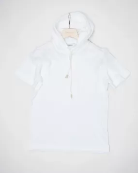 Gran Sasso Sponge Hoodie T-Shirt / White