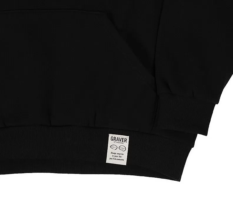 GRAVER  |[GRAVER]★DOT BOARD EMBROIDERY HOODIE