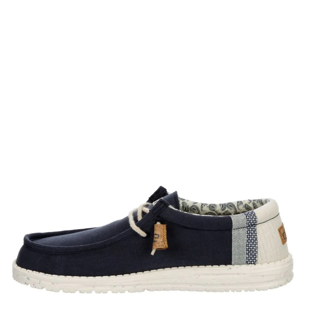 HEYDUDE  MENS WALLY SLIP ON SNEAKER