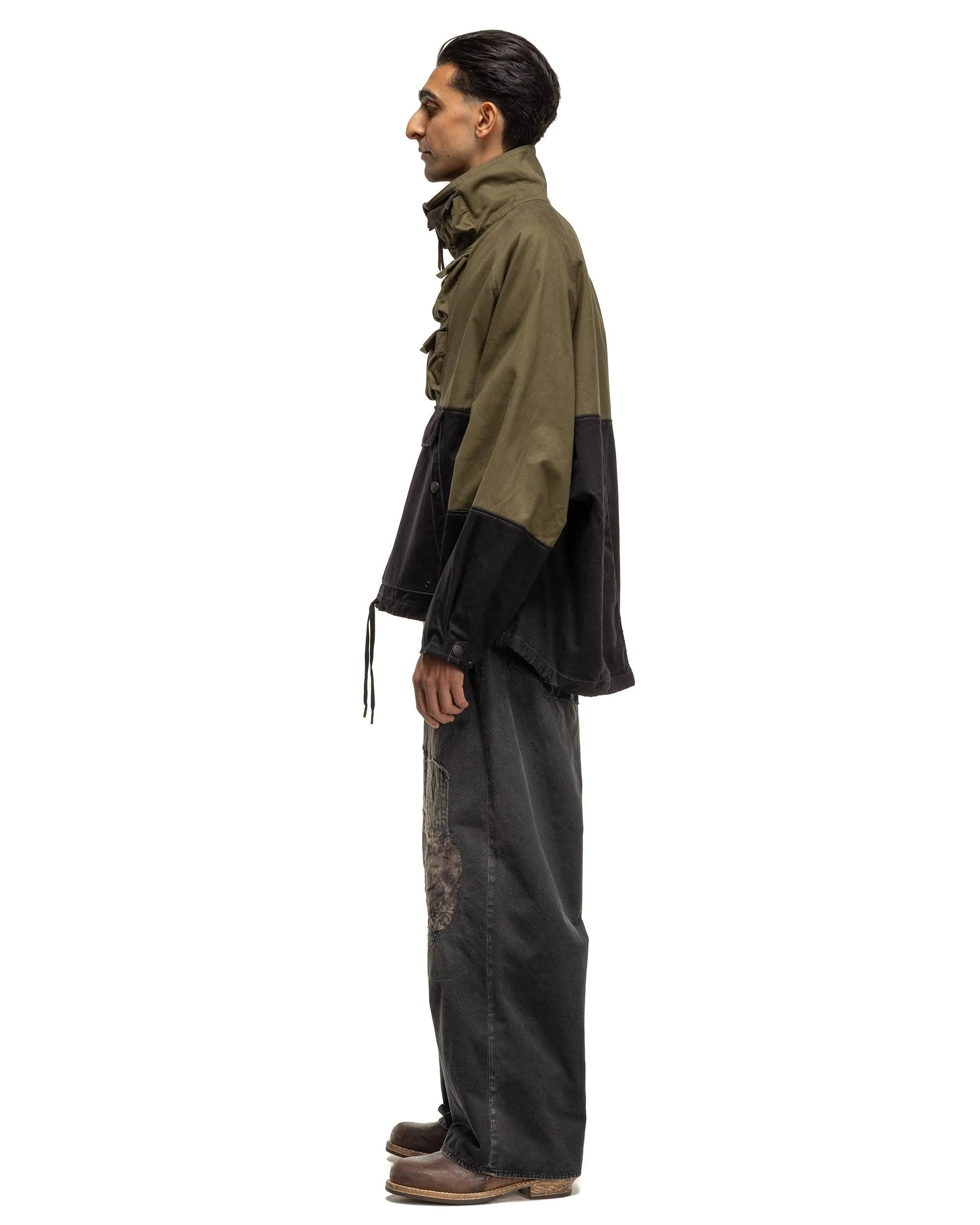 KATSURAGI PORT Baggy Pants (Champetre Remake) Black