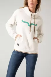 Kimes Ranch Womens Oatmeal Two Scoops Hoodie