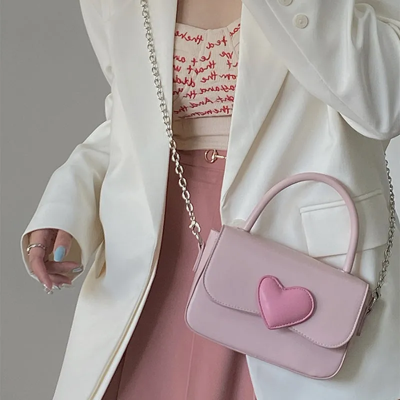 Love Heart Letter Purse