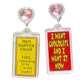 Macho 80's Charm Earrings