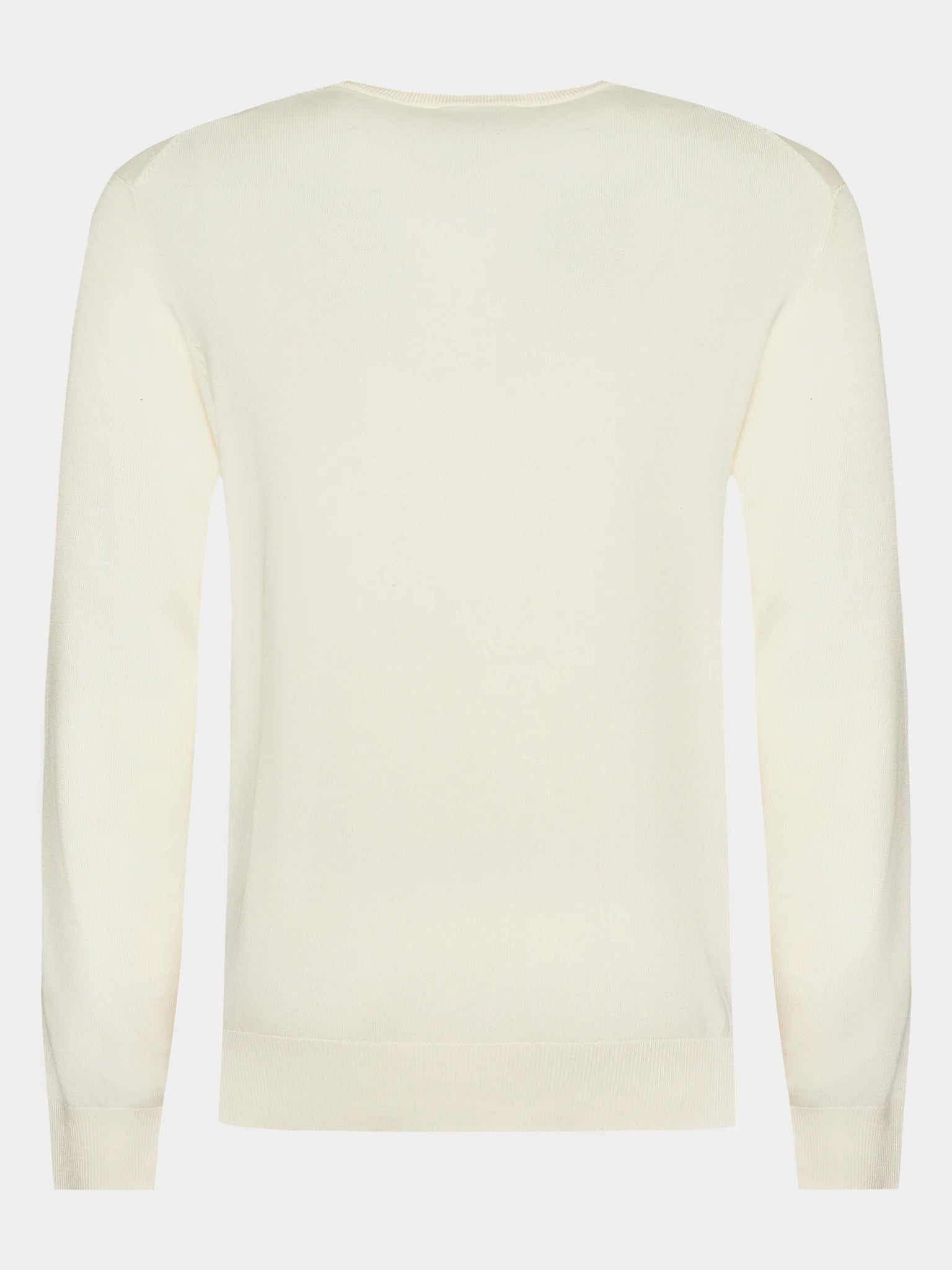 Maglia RICHMOND X con bordi a contrasto sweater panna