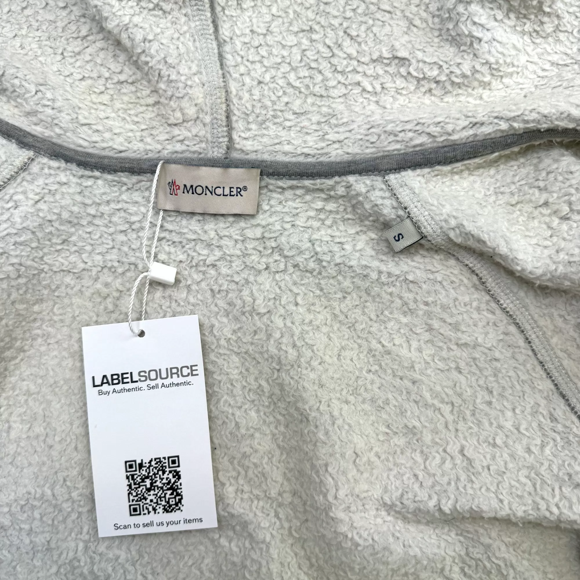 Men's X Off White Hoodie Grey Size S