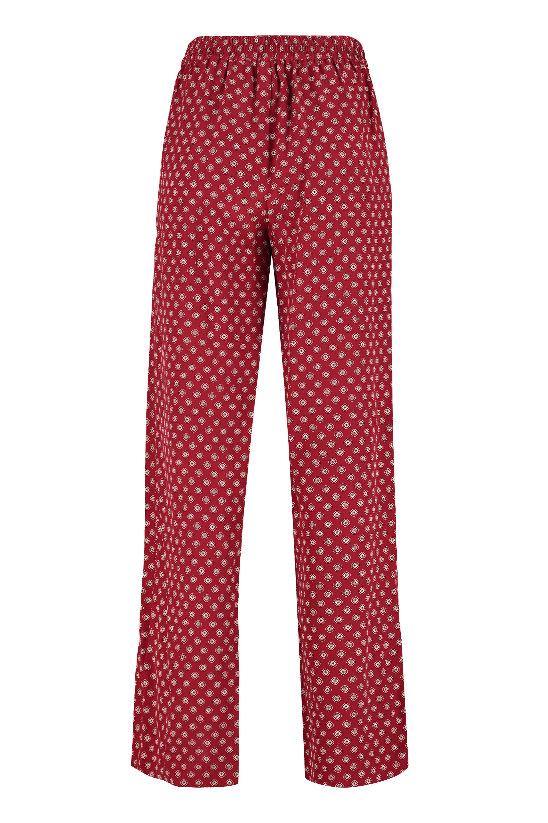 Michael Michael Kors Printed Wide-Leg Pants