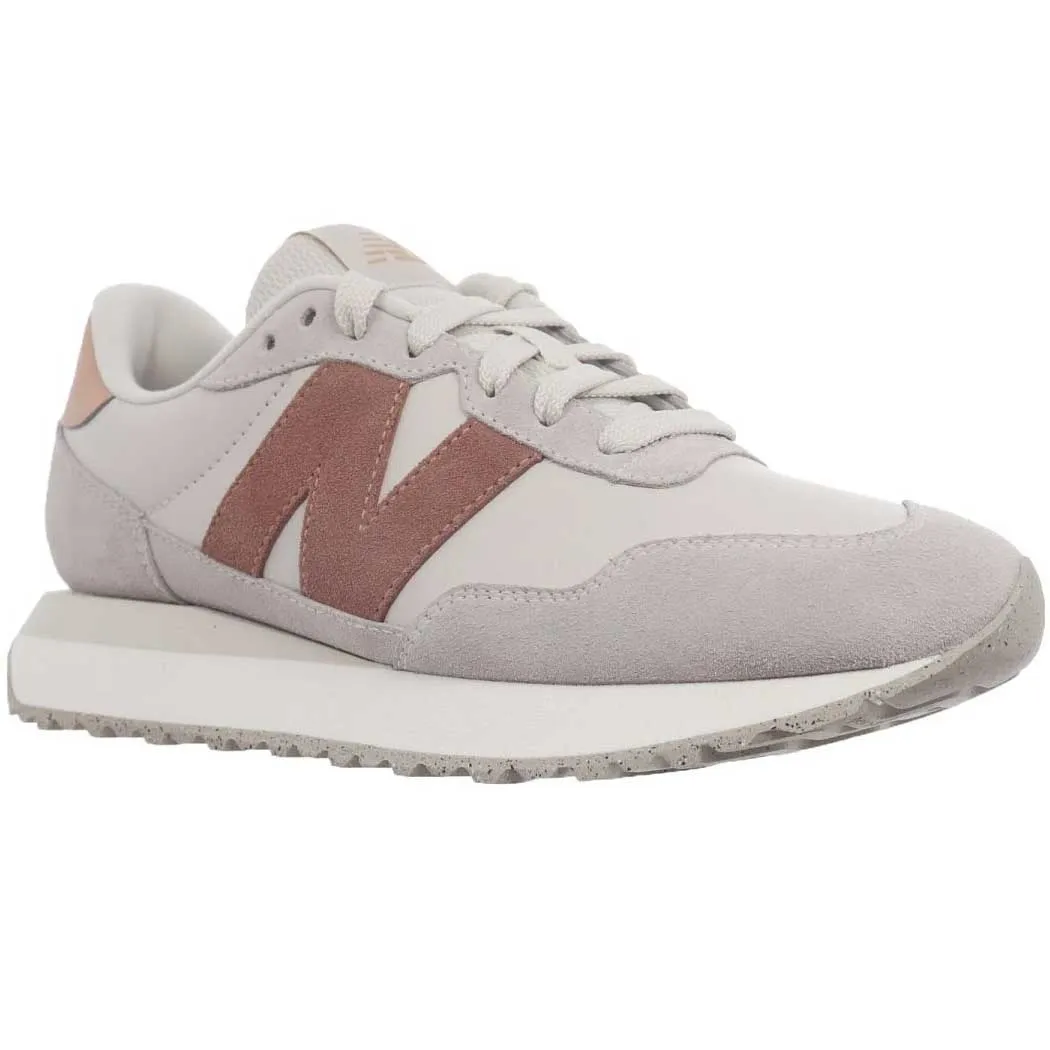 New Balance 237 Retro Sneaker White/ Pink (Women's)