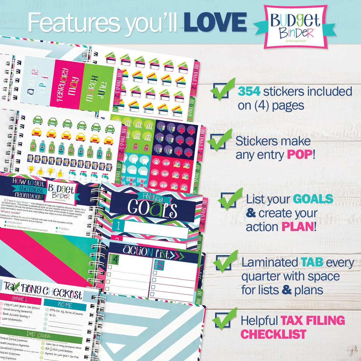 NEW! Budgeting Bundle | Budget Binder Planner + Accessories