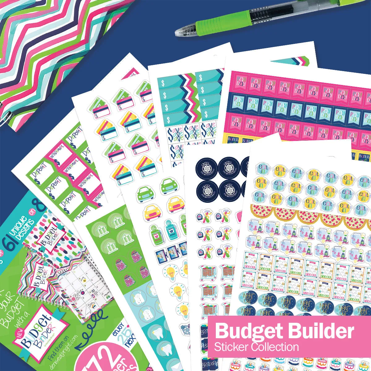 NEW! Budgeting Bundle | Budget Binder Planner + Accessories