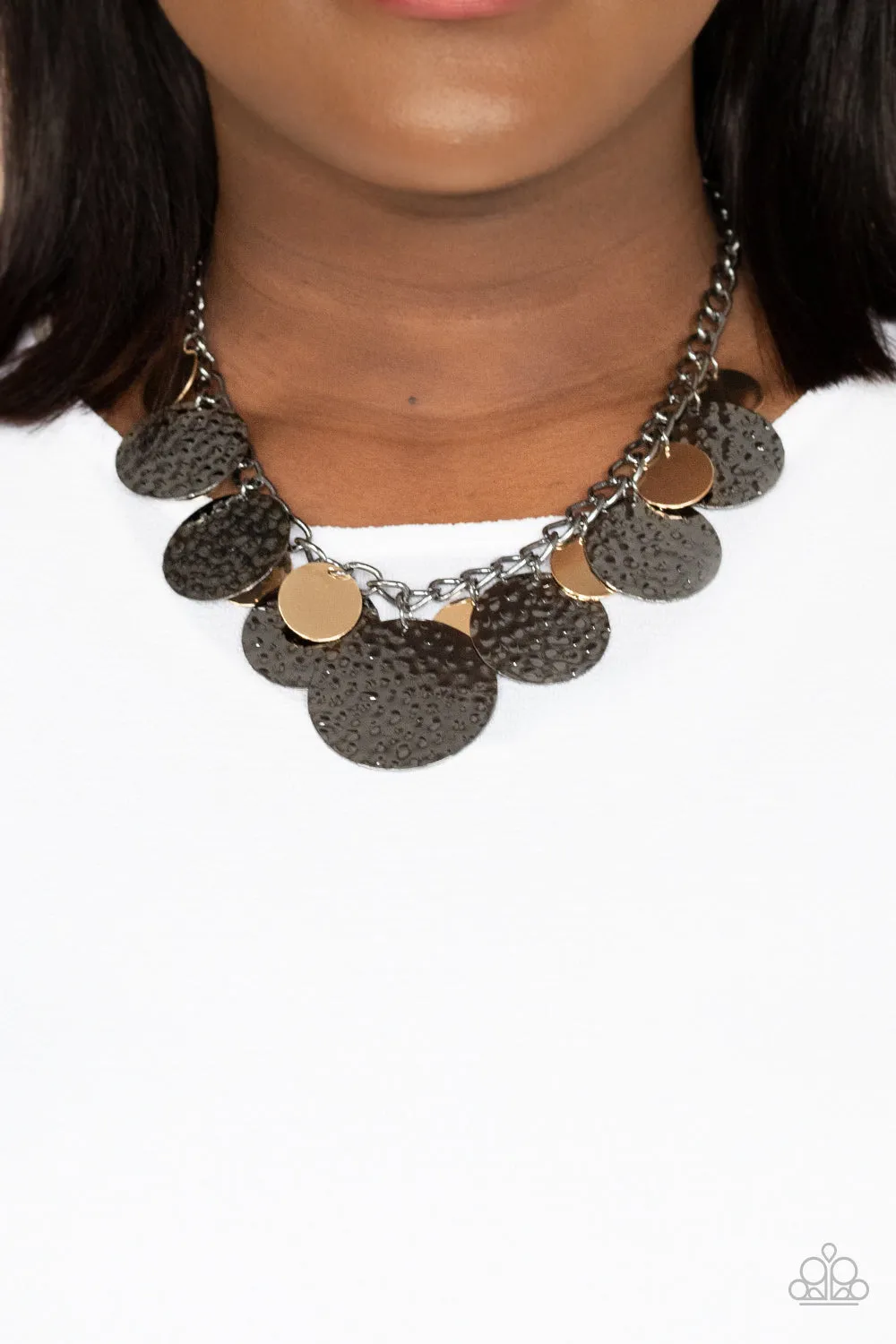 Paparazzi Accessories - Industrial Grade Glamour - Multi Necklace