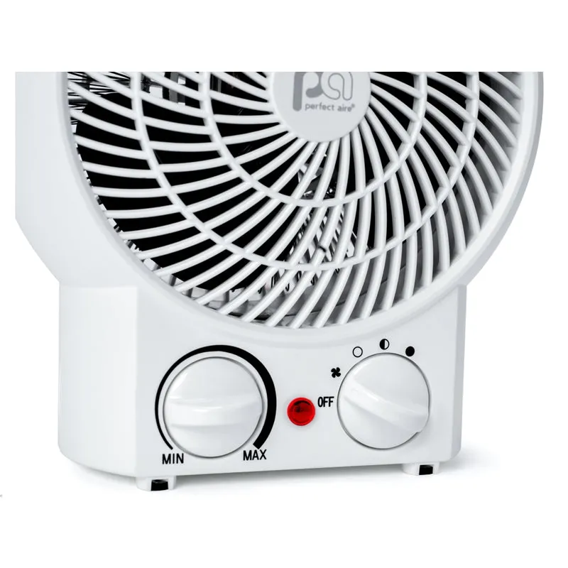 Perfect Aire 128 sq ft Electric Fan Forced Fan Heater 5120 BTU