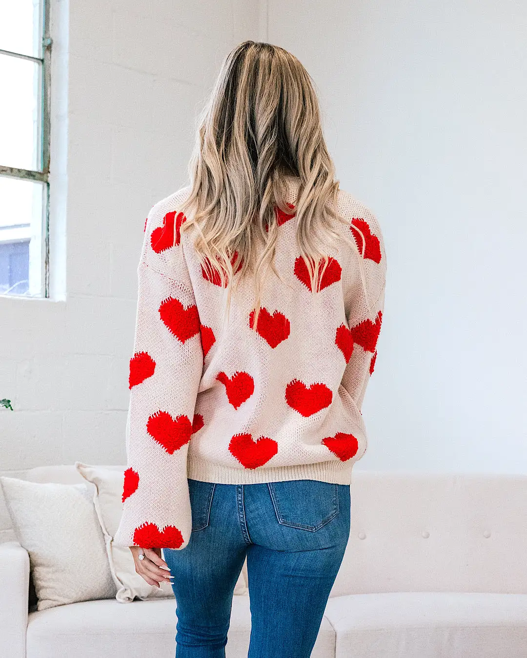 Red Heart Sweater FINAL SALE