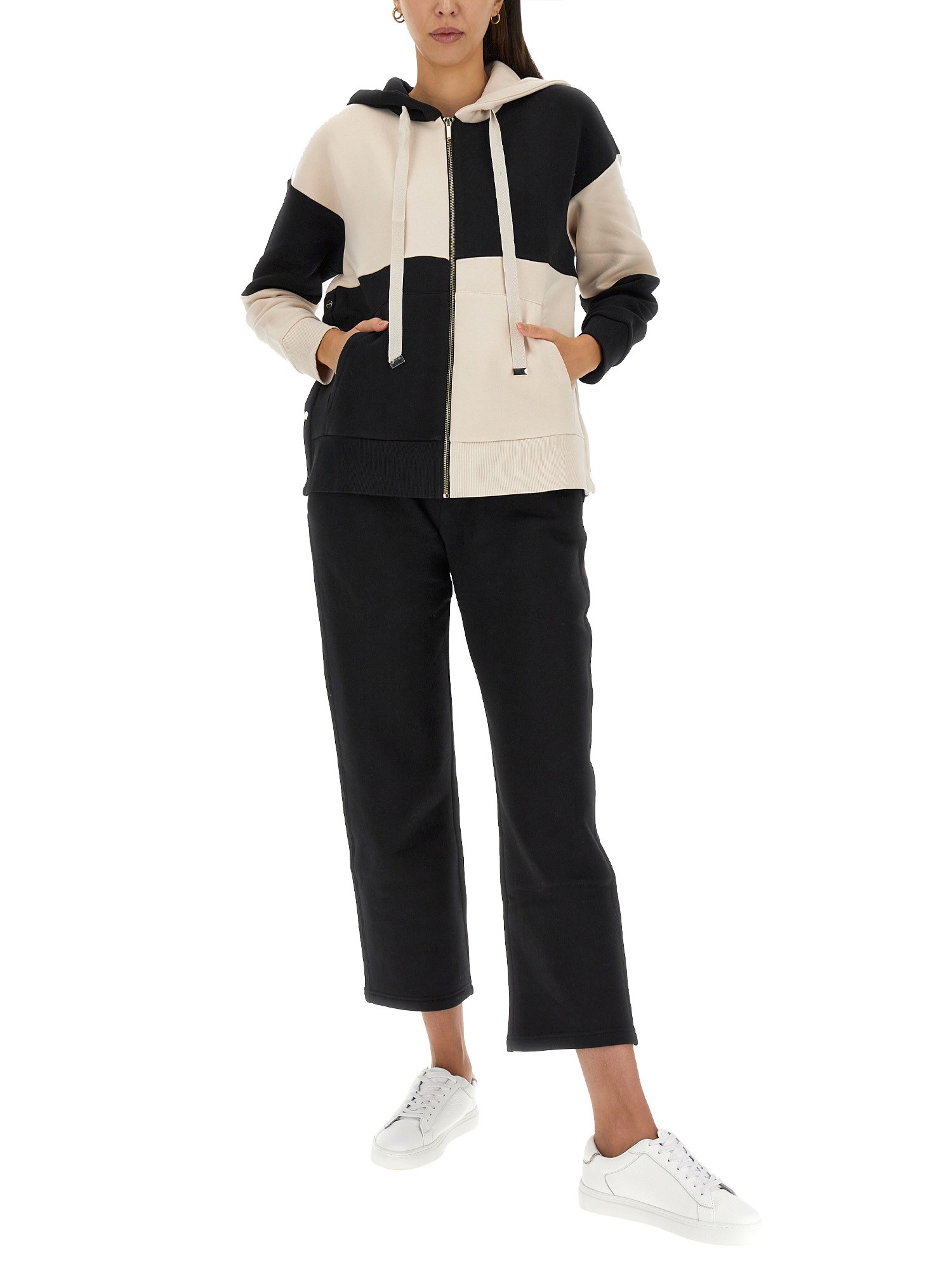 S MAX MARA    COTTON JERSEY JOGGING PANTS