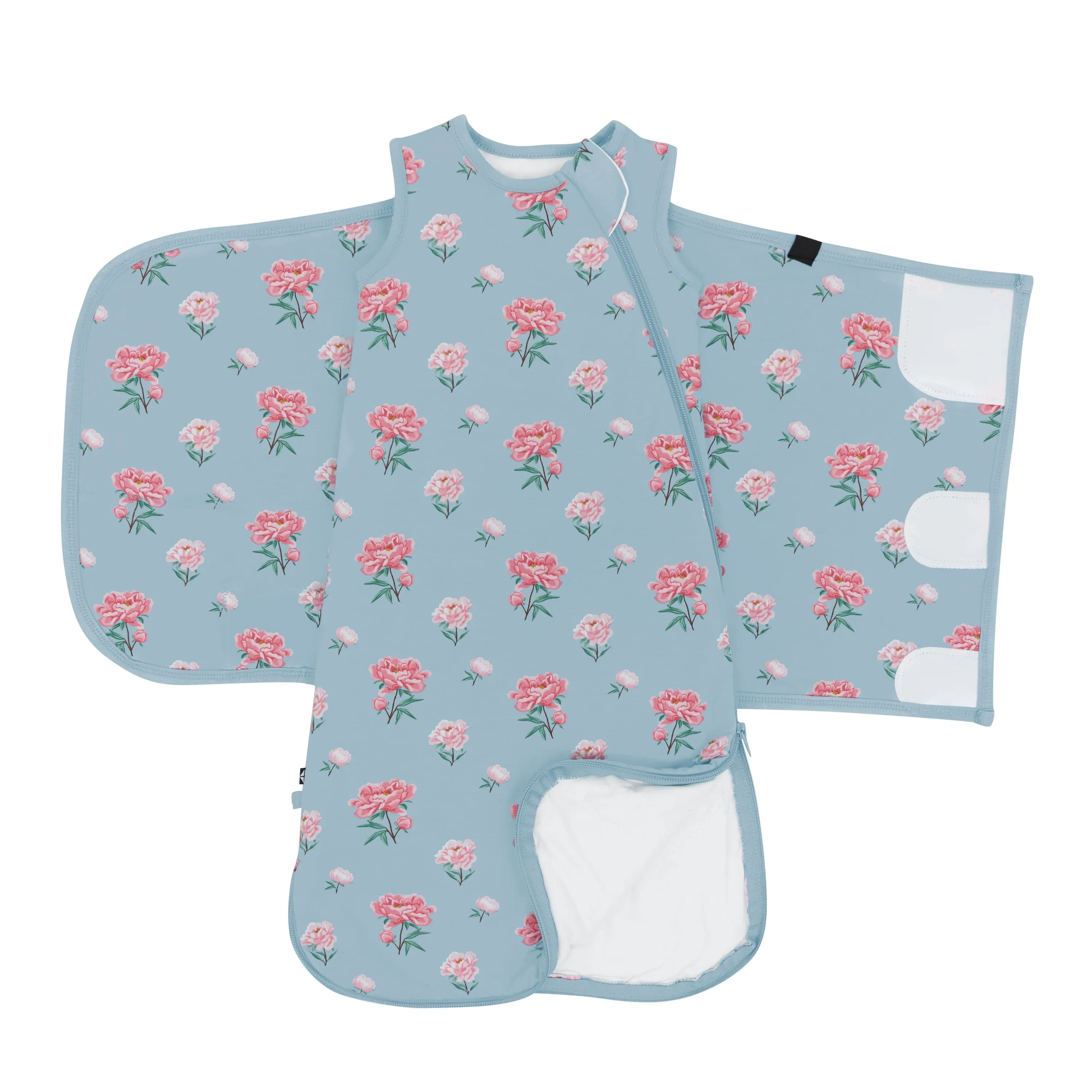 Sleep Bag Swaddler in Peony