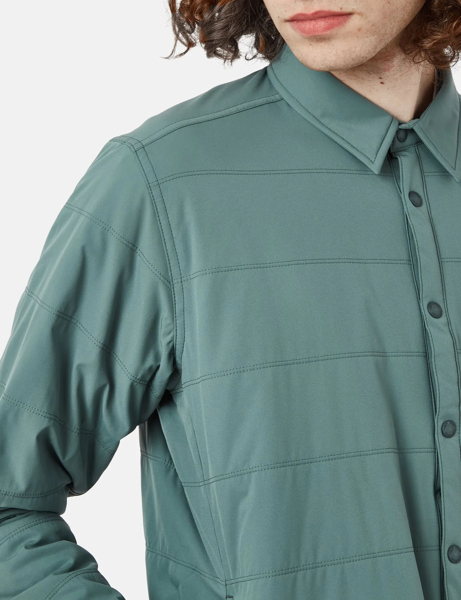 Snow Peak Flexible Insulated Shirt - Balsam Green